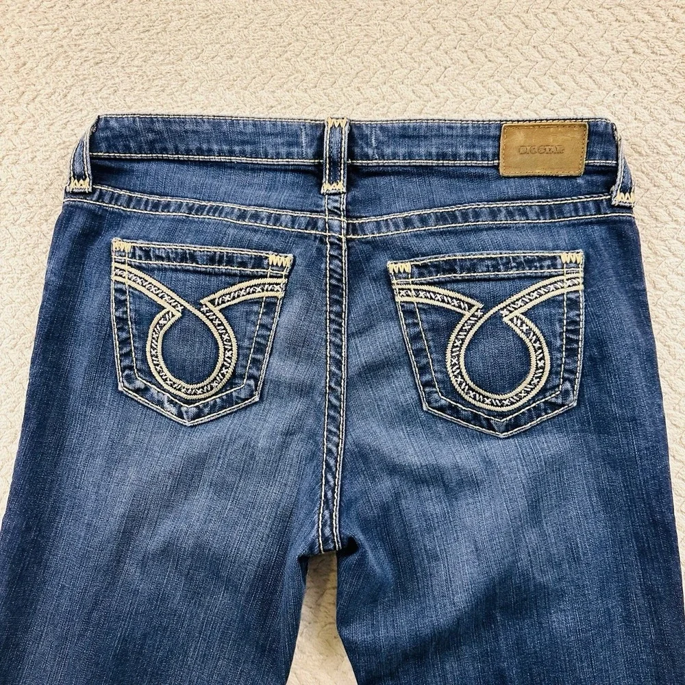 Big Star Jeans Women's Maddie Boot Dark Wash Mid-Rise Size 32 R Y2K Country
